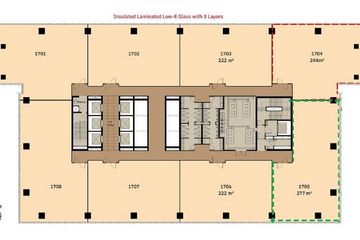 1 Bedroom Office for rent in Bang Kapi, Bangkok near MRT Phetchaburi