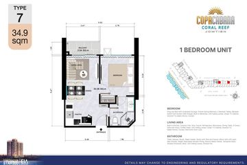 1 Bedroom Condo for sale in Copacabana Coral Reef, Nong Prue, Chonburi