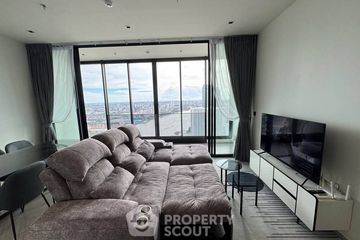 2 Bedroom Condo for rent in Chapter Charoennakhorn-Riverside, Bang Lamphu Lang, Bangkok near BTS Krung Thon Buri