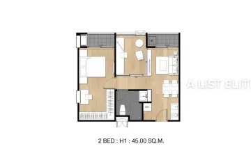 2 Bedroom Condo for sale in Flexi Sathorn - Charoennakorn, Bang Lamphu Lang, Bangkok near BTS Krung Thon Buri