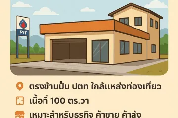 2 Bedroom Commercial for sale in Chong Sadao, Kanchanaburi