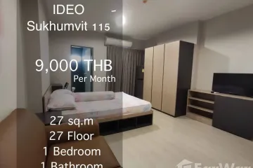 Condo for rent in Ideo Sukhumvit 115, Thepharak, Samut Prakan near BTS Pu Chao