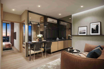 2 Bedroom Condo for sale in Hua Mak, Bangkok near MRT Lam Sali