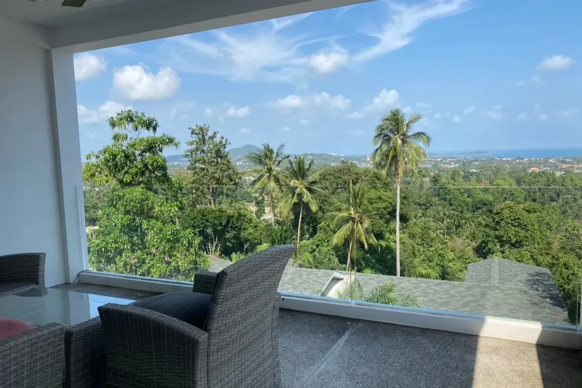 For Rent – 3-Bedroom Sea View Villa in Prime Chaweng