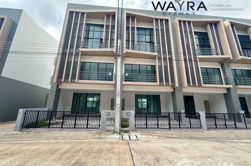 3 Bedroom Townhouse for sale at Wayra Biznet Romklao Suvarnabhumi