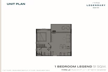 1 Bedroom Apartment for sale in The Title Legendary-Bang Tao, Choeng Thale, Phuket