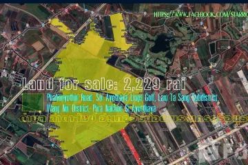 Land for sale in Bo Ta Lo, Phra Nakhon Si Ayutthaya