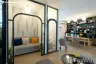 1 Bedroom Condo for rent in Groove Ratchada - Rama 9, Din Daeng, Bangkok near MRT Phra Ram 9