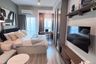 Apartment for rent in Ideo Ramkhamhaeng Lamsali Station, Hua Mak, Bangkok near MRT Yaek Lam Sali