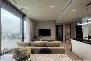 2 Bedroom Condo for rent in Chapter Charoennakhorn-Riverside, Bang Lamphu Lang, Bangkok near BTS Krung Thon Buri