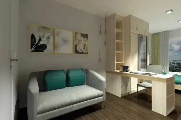 Condo for rent in Makkasan, Bangkok near MRT Phra Ram 9