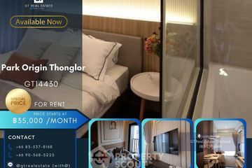 1 Bedroom Condo for rent in Park Origin Thonglor, Khlong Tan Nuea, Bangkok