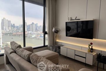 2 Bedroom Condo for rent in Chapter Charoennakhorn-Riverside, Bang Lamphu Lang, Bangkok near BTS Krung Thon Buri