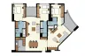 3 Bedroom Condo for rent in Chatrium Residence Riverside, Wat Phraya Krai, Bangkok near BTS Saphan Taksin