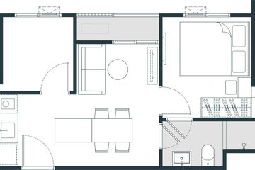 2 Bedroom Condo for sale in Nue Riverest Ratburana, Rat Burana, Bangkok