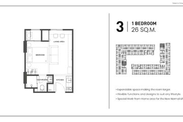 1 Bedroom Condo for sale in Quintara MHy&rsquo;GEN Ratchada - Huai Khwang, Huai Khwang, Bangkok near MRT Huai Khwang