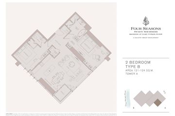 2 Bedroom Condo for sale in Four Seasons Private Residences, Thung Wat Don, Bangkok near BTS Saphan Taksin