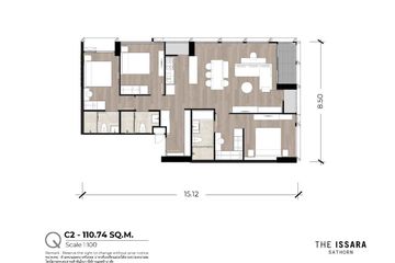 3 Bedroom Condo for sale in The Issara Sathorn, Thung Maha Mek, Bangkok near BTS Saint Louis