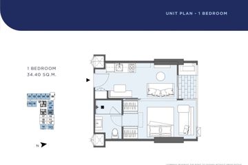 1 Bedroom Condo for sale in Na Kluea, Chonburi