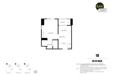 1 Bedroom Condo for sale in THE BASE Phetchaburi-Thonglor, Bang Kapi, Bangkok near MRT Phetchaburi