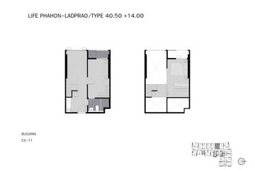 1 Bedroom Condo for sale in Life Phahon-Ladprao, Chatuchak, Bangkok near BTS Ladphrao Intersection