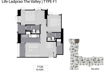 2 Bedroom Condo for sale in Life Ladprao Valley, Chom Phon, Bangkok near BTS Ladphrao Intersection