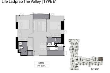 2 Bedroom Condo for sale in Life Ladprao Valley, Chom Phon, Bangkok near BTS Ladphrao Intersection