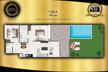 2 Bedroom Condo for sale in Grand Solaire Pattaya, Nong Prue, Chonburi