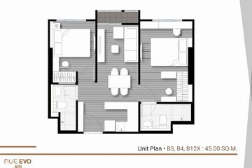 2 Bedroom Condo for sale in NUE Evo Ari, Sam Sen Nai, Bangkok near BTS Ari