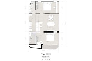 2 Bedroom Condo for sale in Secret Garden Condominium, Na Kluea, Chonburi