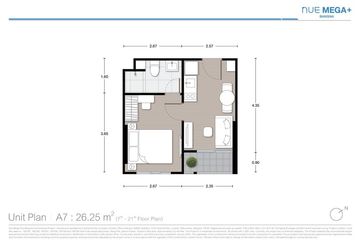 1 Bedroom Condo for sale in Nue Mega Plus Bangna, Bang Kaeo, Samut Prakan