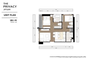 2 Bedroom Condo for sale in The Privacy Jatujak, Chom Phon, Bangkok near MRT Phahon Yothin