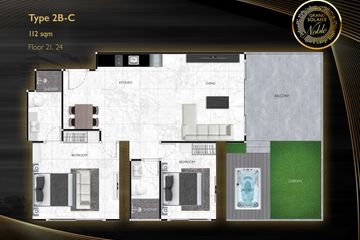 2 Bedroom Condo for sale in Grand Solaire Noble, Nong Prue, Chonburi