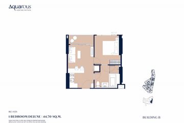1 Bedroom Condo for sale in Aquarous Jomtien Pattaya, Nong Prue, Chonburi