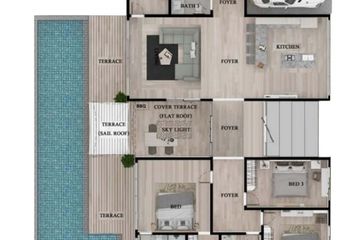 3 Bedroom House for sale in Moda Melody, Wang Phong, Prachuap Khiri Khan