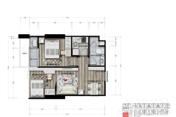 1 Bedroom Condo for sale in Sapphire Luxurious Condominium Rama 3, Bang Phong Pang, Bangkok