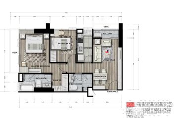 2 Bedroom Condo for sale in Sapphire Luxurious Condominium Rama 3, Bang Phong Pang, Bangkok