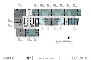 3 Bedroom Condo for sale in Sapphire Luxurious Condominium Rama 3, Bang Phong Pang, Bangkok