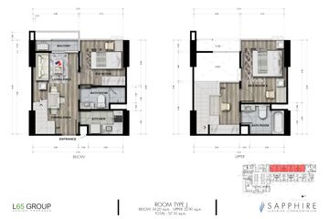2 Bedroom Condo for sale in Sapphire Luxurious Condominium Rama 3, Bang Phong Pang, Bangkok