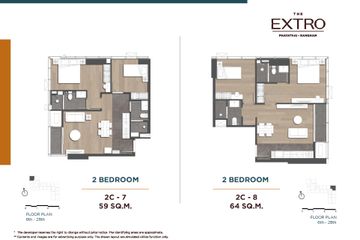 2 Bedroom Condo for sale in The Extro Phayathai - Rangnam, Thanon Phaya Thai, Bangkok near BTS Victory Monument