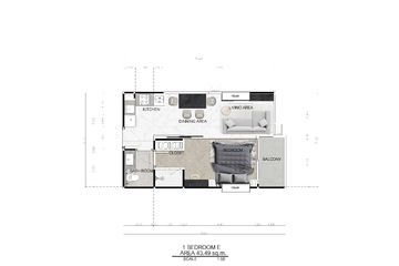 1 Bedroom Condo for sale in Seaspire Jomtien, Nong Prue, Chonburi