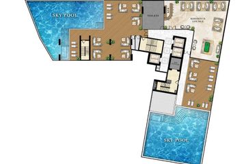 3 Bedroom Condo for sale in The Riviera Santa Monica, Nong Prue, Chonburi