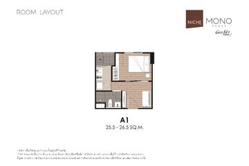 1 Bedroom Condo for sale in Niche Mono Rama 9, Bang Kapi, Bangkok