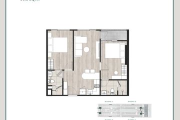 2 Bedroom Condo for sale in So Origin Sukhumvit 105, Bang Na, Bangkok near BTS Bearing
