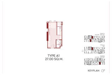 1 Bedroom Condo for sale in Aspire Huai Khwang, Din Daeng, Bangkok near MRT Huai Khwang