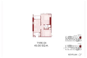 2 Bedroom Condo for sale in Aspire Huai Khwang, Din Daeng, Bangkok near MRT Huai Khwang