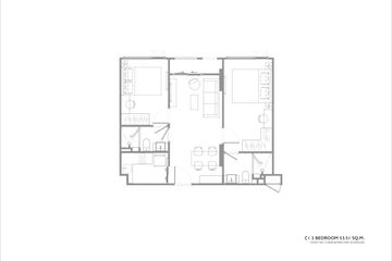 2 Bedroom Condo for sale in Chapter Charoenkrung - Riverside, Samre, Bangkok