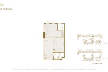 1 Bedroom Condo for sale in Aspire Sukhumvit 103, Bang Na, Bangkok near BTS Udom Suk