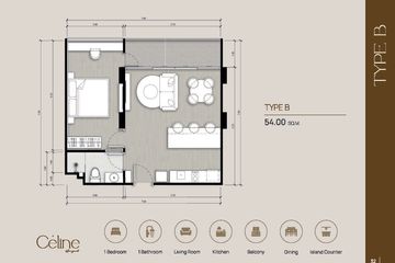 1 Bedroom Condo for sale in Celine Wongamat, Na Kluea, Chonburi
