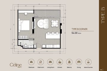 1 Bedroom Condo for sale in Celine Wongamat, Na Kluea, Chonburi
